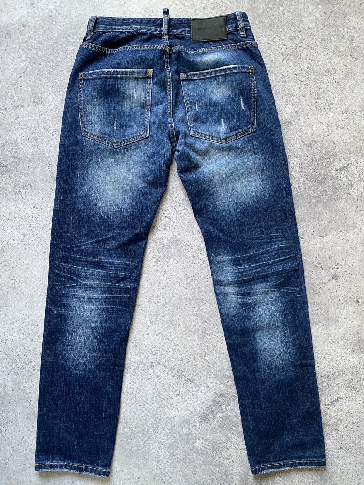 Dsquared2 Dsquared2 Denim Skater Blue Distressed Jeans IT 46 Size US 30 / EU 46 - 16 Thumbnail