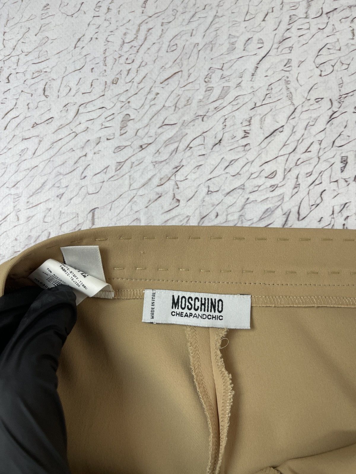 Moschino Moschino Cheap and chic beige classic straight pants Size 32" / US 10 / IT 46 - 9 Thumbnail