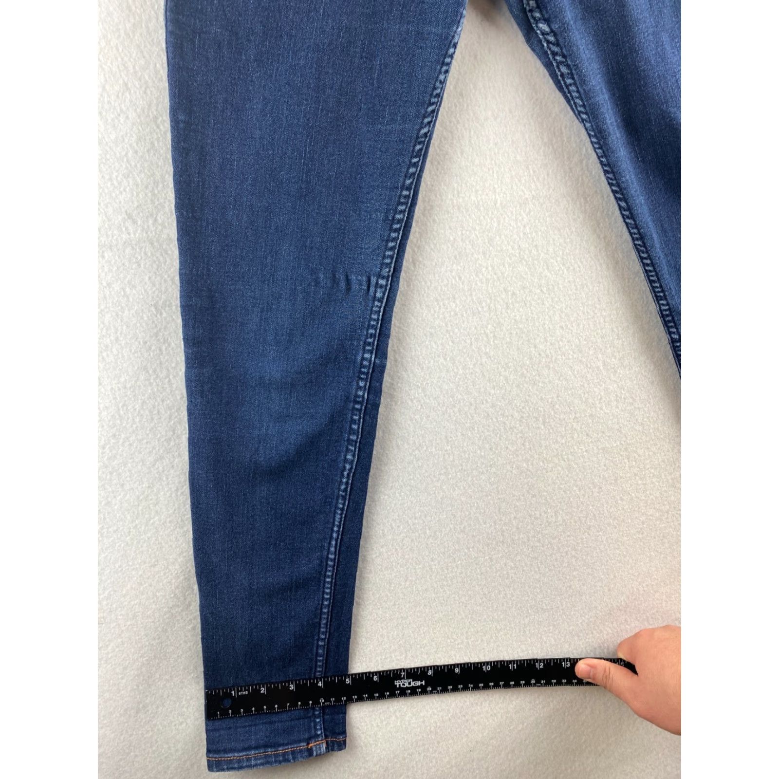 Abercrombie & Fitch Abercrombie & Fitch Jeans Womens 6S 28x29 Blue Skinny Stretch Denim Pockets Size 28" / US 6 / IT 42 - 7 Thumbnail