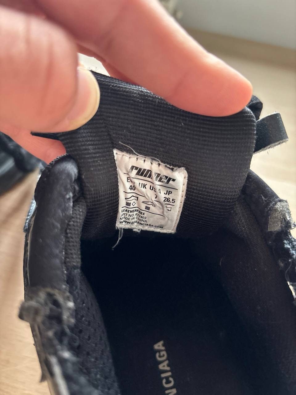 Balenciaga Balenciaga runner black Size US 7 / EU 40 - 5 Thumbnail