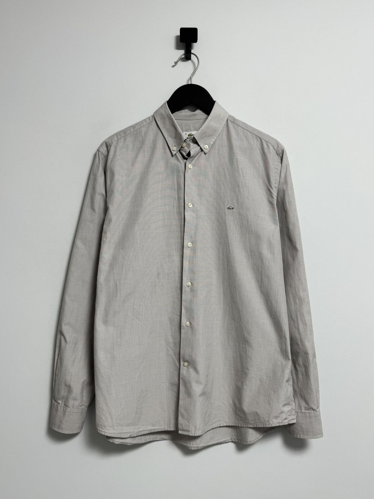 Lacoste Lacoste Button Up Mens T Shirt Size US L / EU 52-54 / 3 - 1 Thumbnail