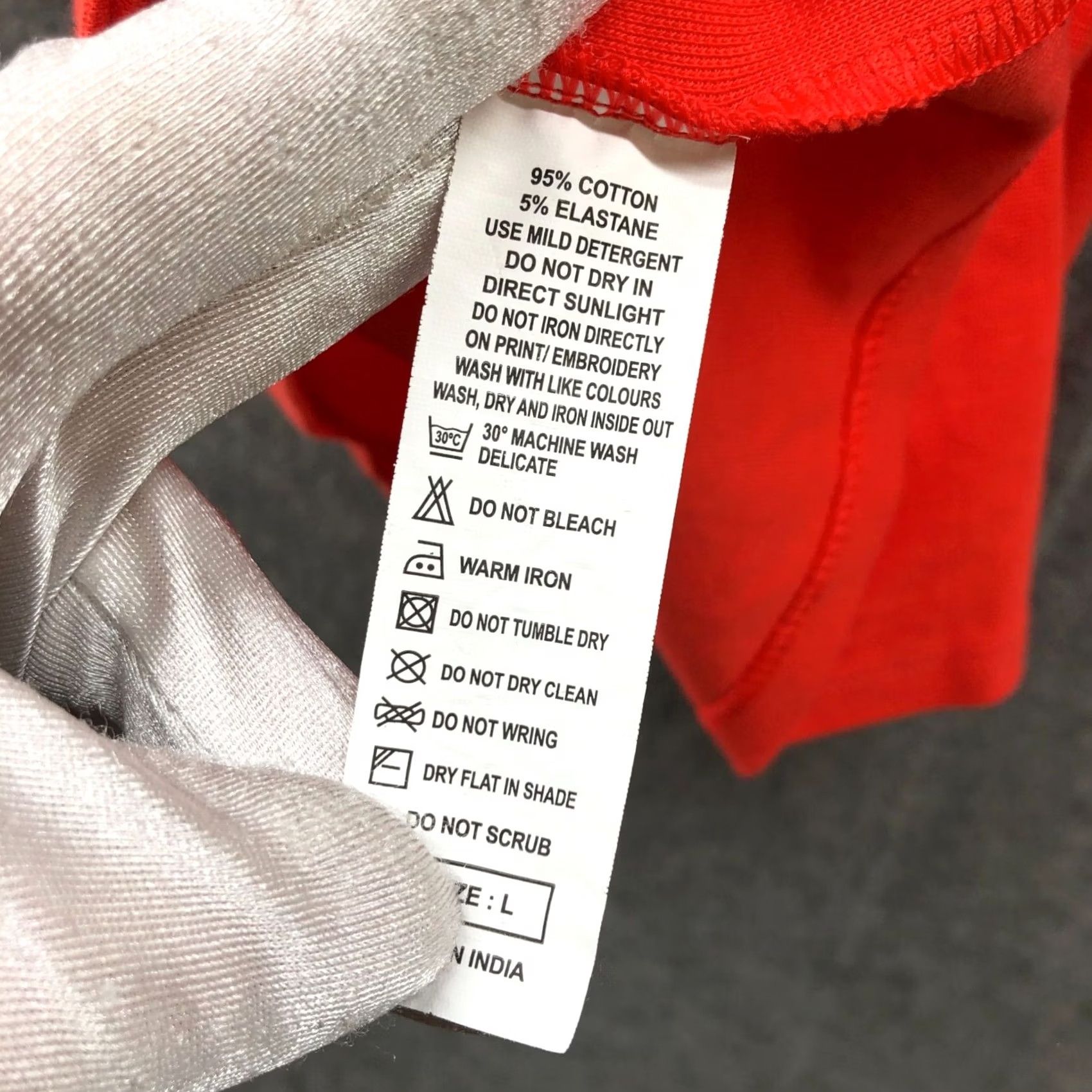 United Colors Of Benetton United Colors Of Benneton Off Shoulder Ruffle Top Womens L Red Cropped Cotton Blouse Sleeveless Knit Spring Summer Casual Size L / US 10 / IT 46 - 8 Thumbnail