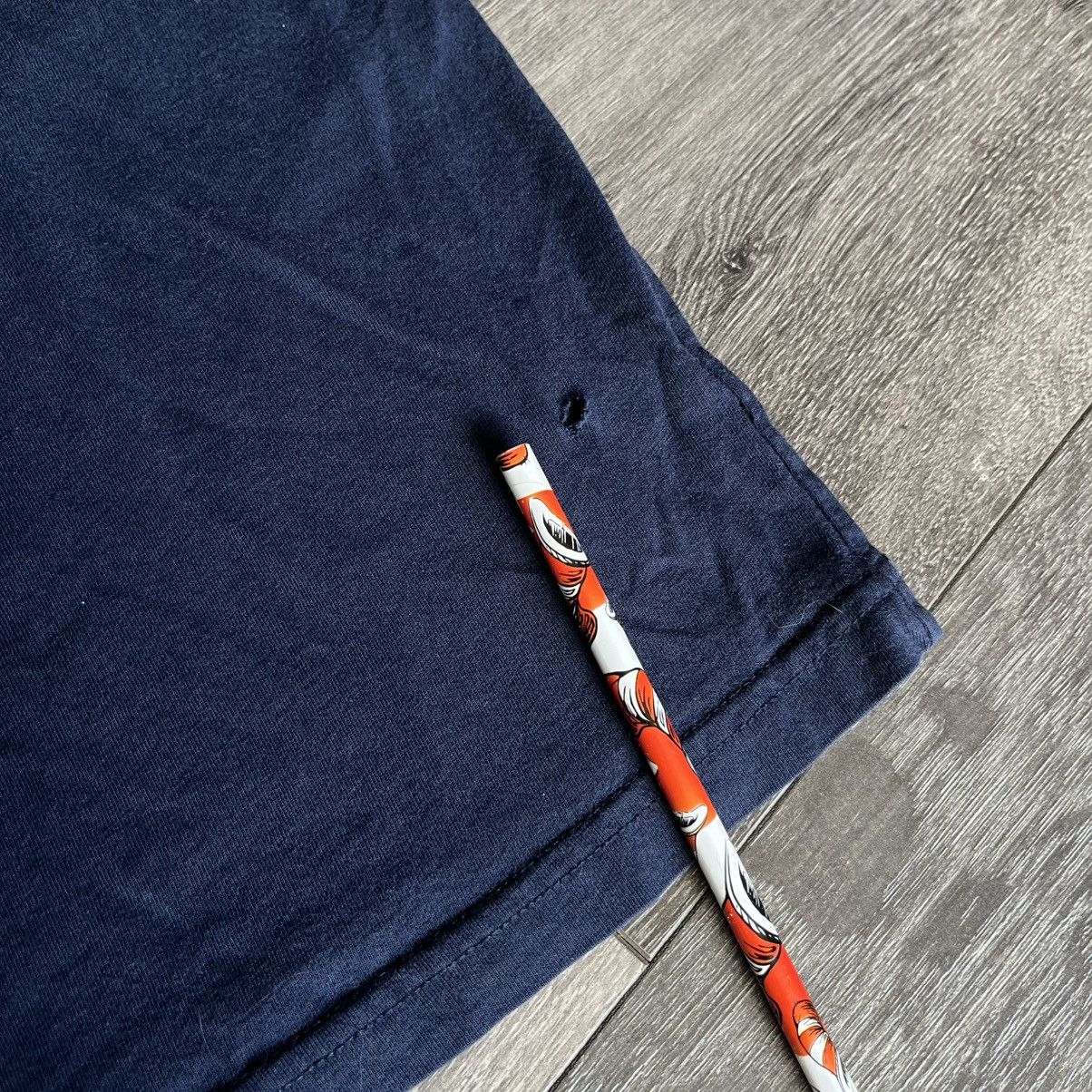 Mango Vintage 2000s HE by Mango Big Spellout Logo Designer T Shirt Size US M / EU 48-50 / 2 - 6 Thumbnail