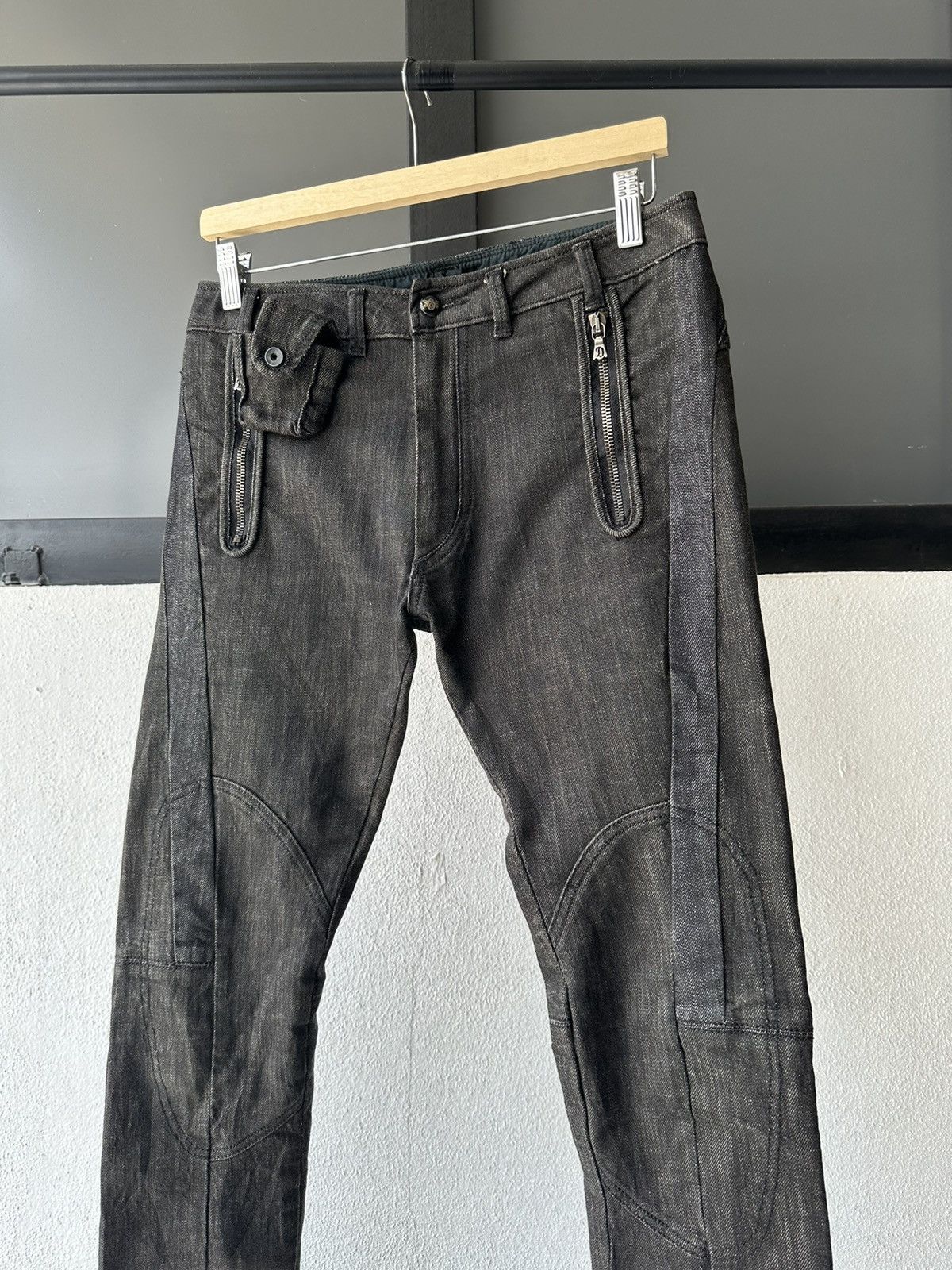 Diesel SS2007 Diesel Piccato spiral hybrid denim Size US 31 - 18 Thumbnail