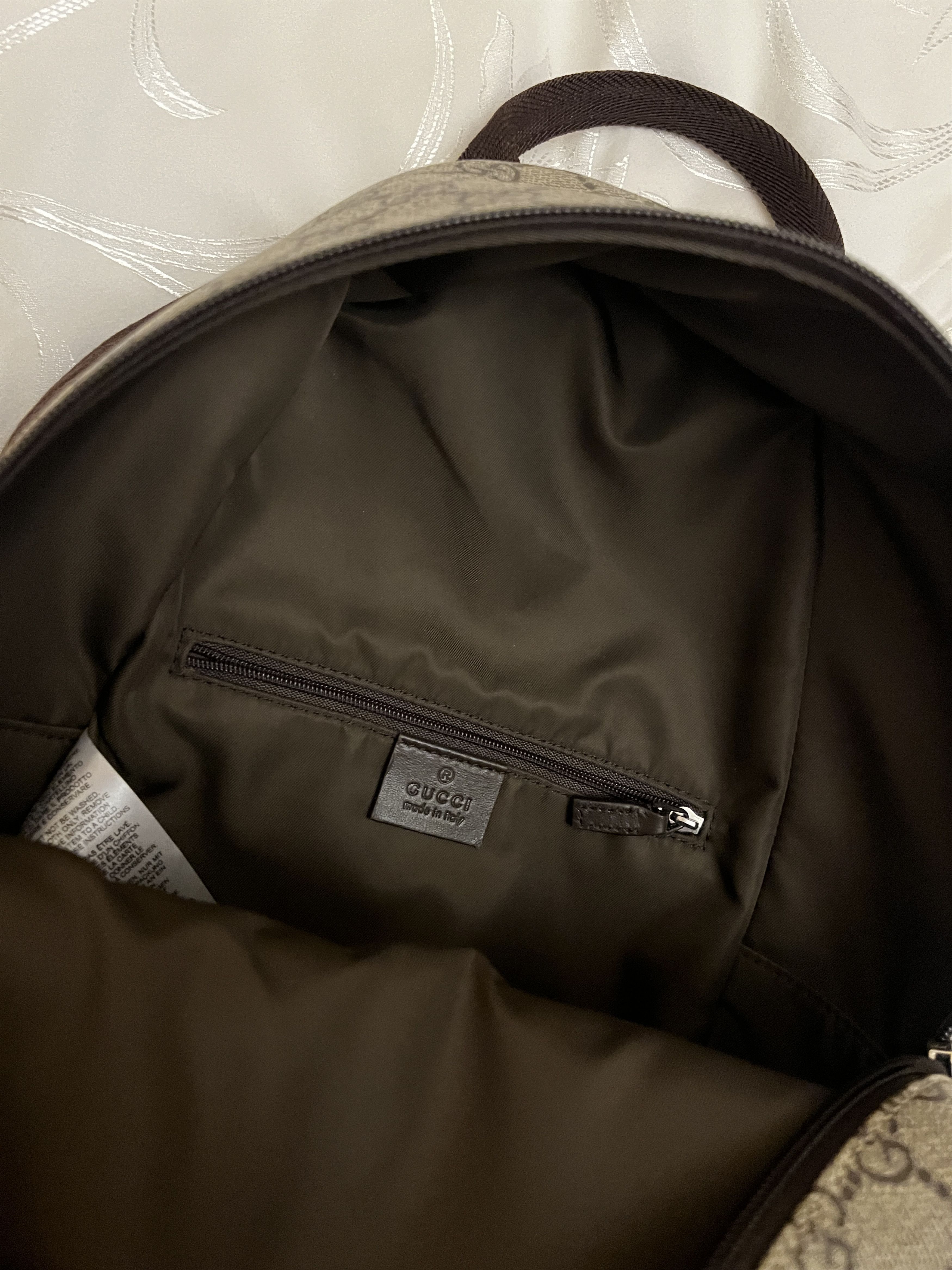 Gucci Gucci Kids GG supreme canvas backpack Size ONE SIZE - 6 Thumbnail