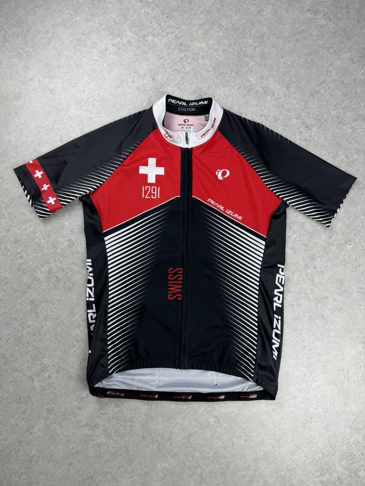 PEARL iZUMi Pearl Izumi Swiss Team Custom Elite Cycling Jersey Size L Size US L / EU 52-54 / 3 - 1 Thumbnail
