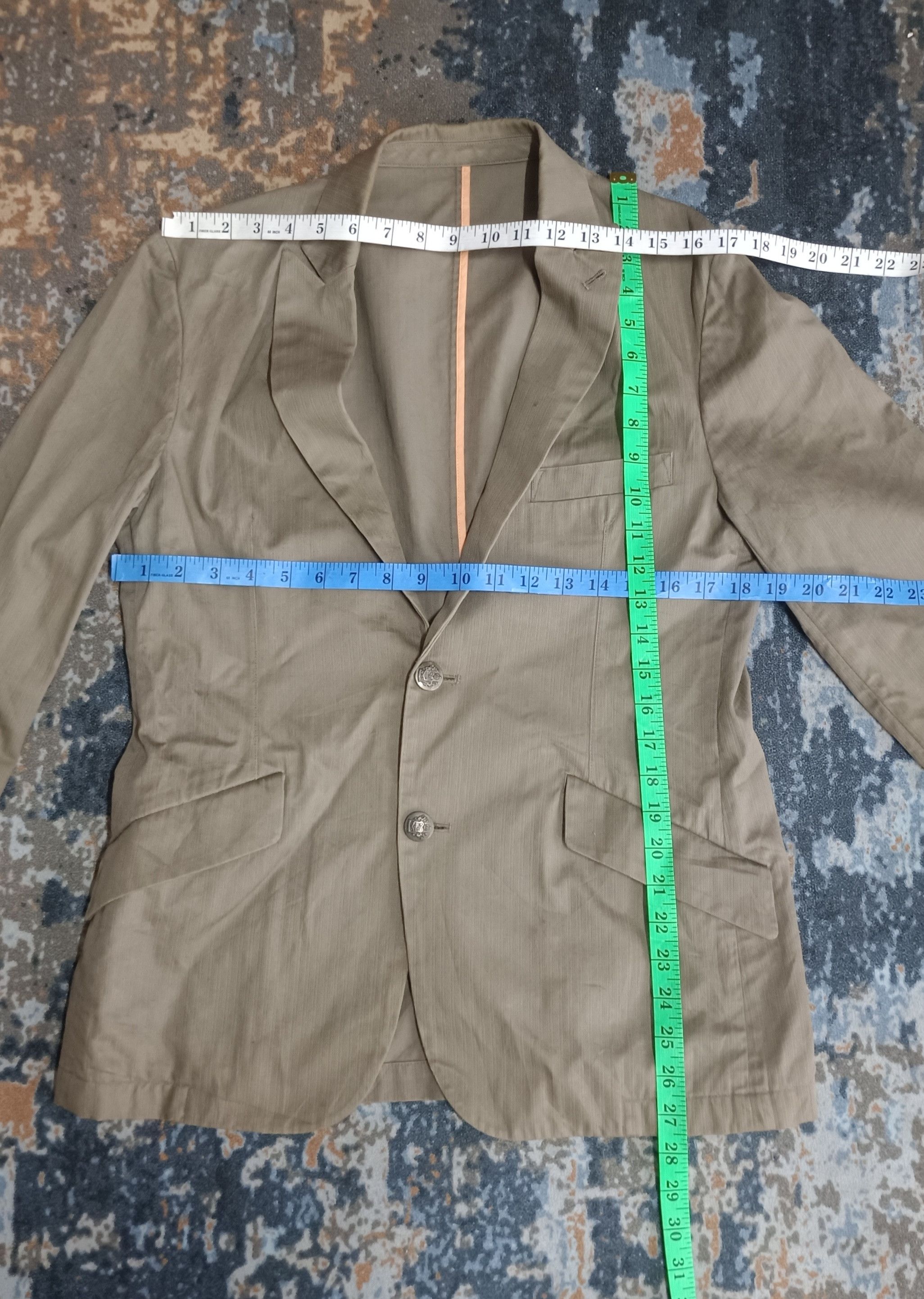 PPFM PPFM Coat/Blazer Men Jacket Size US M / EU 48-50 / 2 - 13 Thumbnail