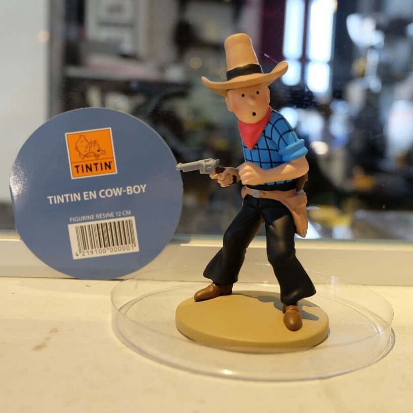 Cartoon Network Tin-Tin Tin Tin En Cow-Boy toys cartoon Figure Rèsine 12 cm Size ONE SIZE - 7 Thumbnail