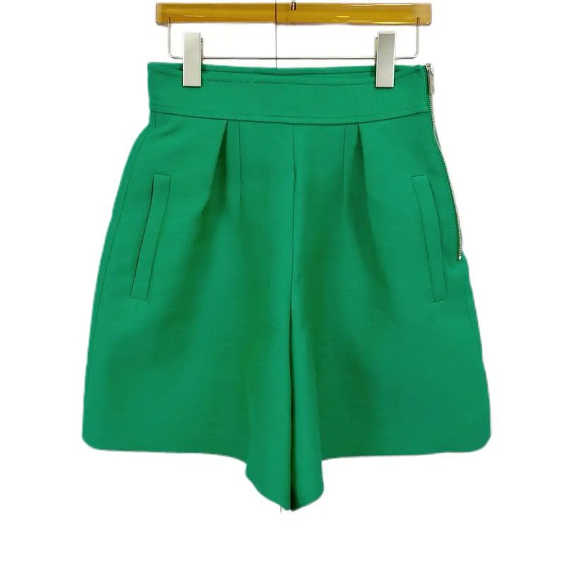 Louis Vuitton Louis Vuitton Summer Green Cotton Skirt 0089 Size 28" / US 6 / IT 42 - 1 Thumbnail