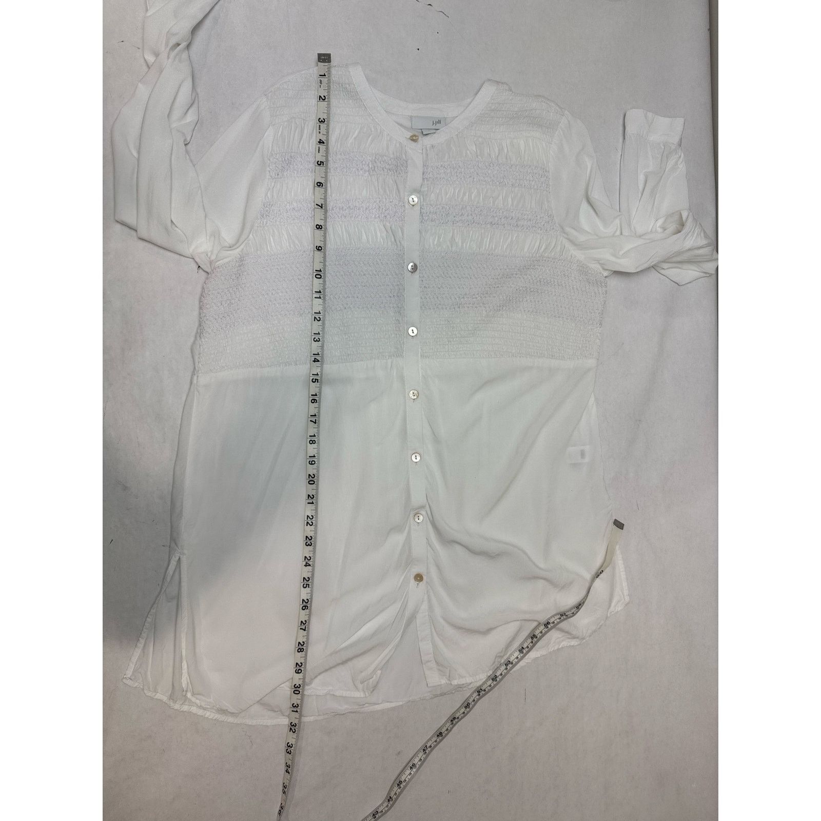 J. Jill J. Jill Tunic Top Shirt Lightweight Rayon Summer Medium Size M / US 6-8 / IT 42-44 - 7 Thumbnail