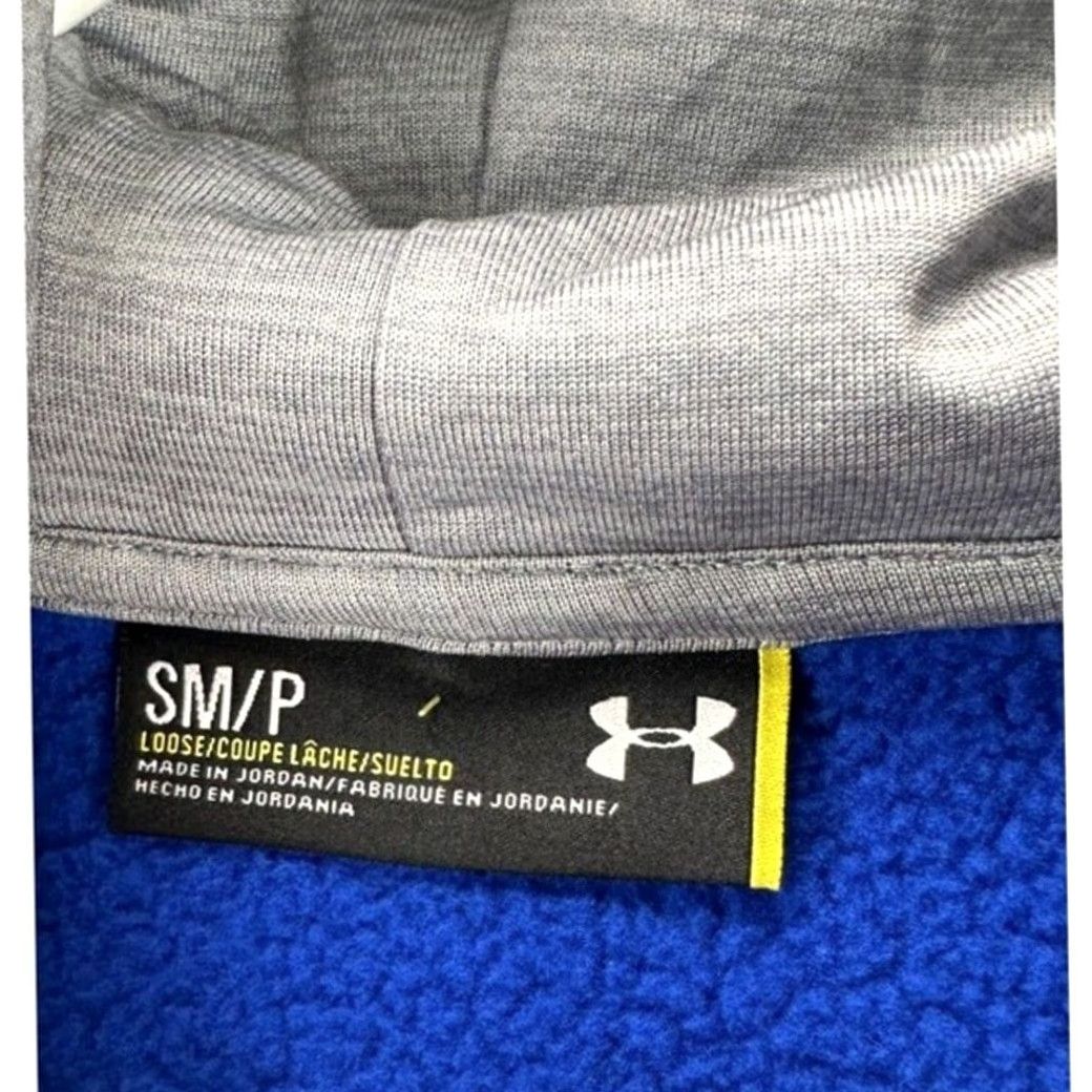 Under Armour Under Armour Sweatshirt Mens Small Storm1 Blue Baseball Hoodie Pullover NEW C1 Size US S / EU 44-46 / 1 - 4 Thumbnail