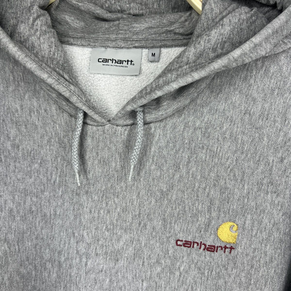 Carhartt Carhartt WiP Hoodie Sweatshirt Hooded Squad Sweat Grey Logo Size US M / EU 48-50 / 2 - 5 Thumbnail