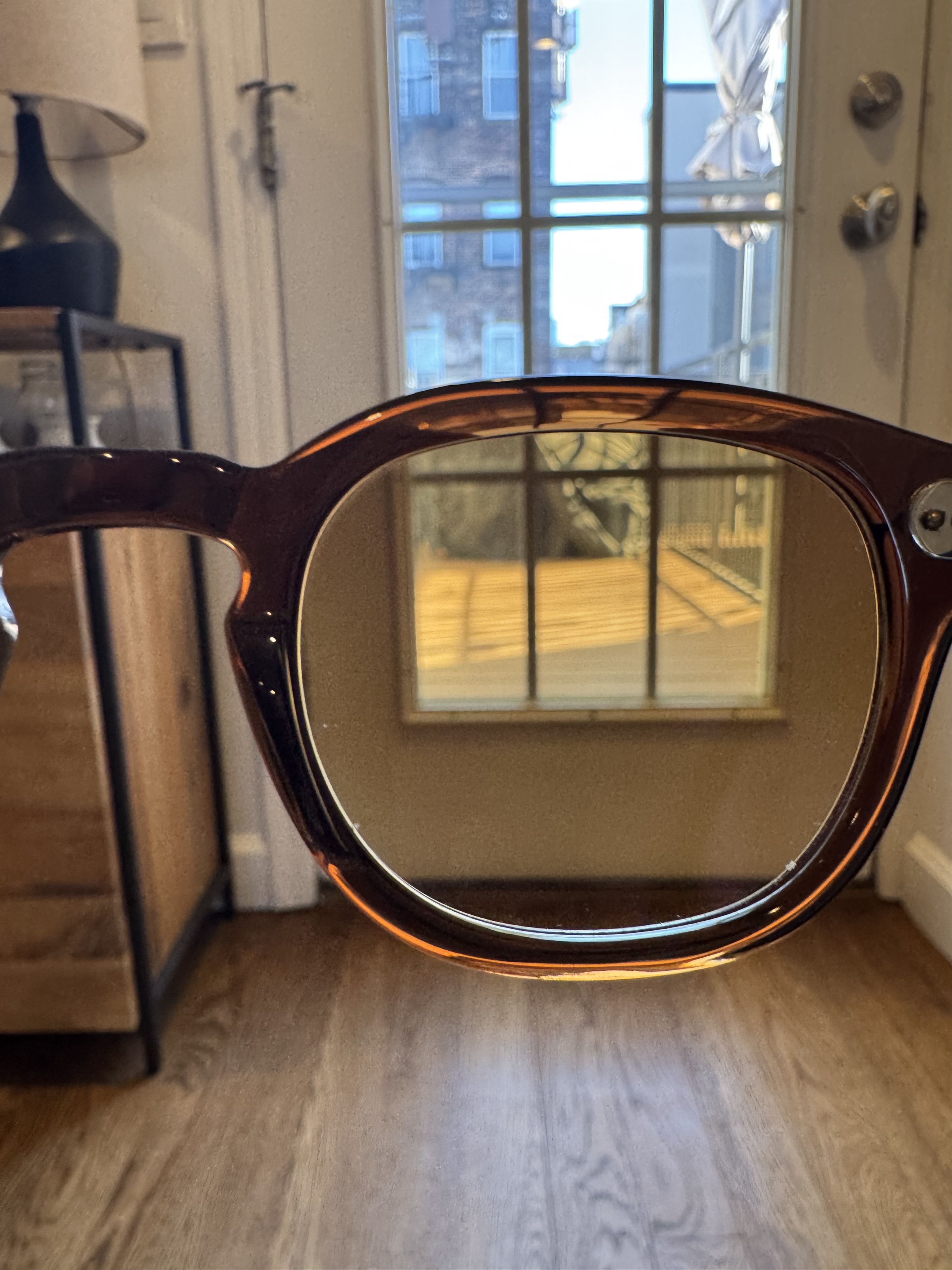 Moscot Moscot Lemtosh Monochrome Brown Sunglasses 46 mm (Average) Size ONE SIZE - 9 Thumbnail