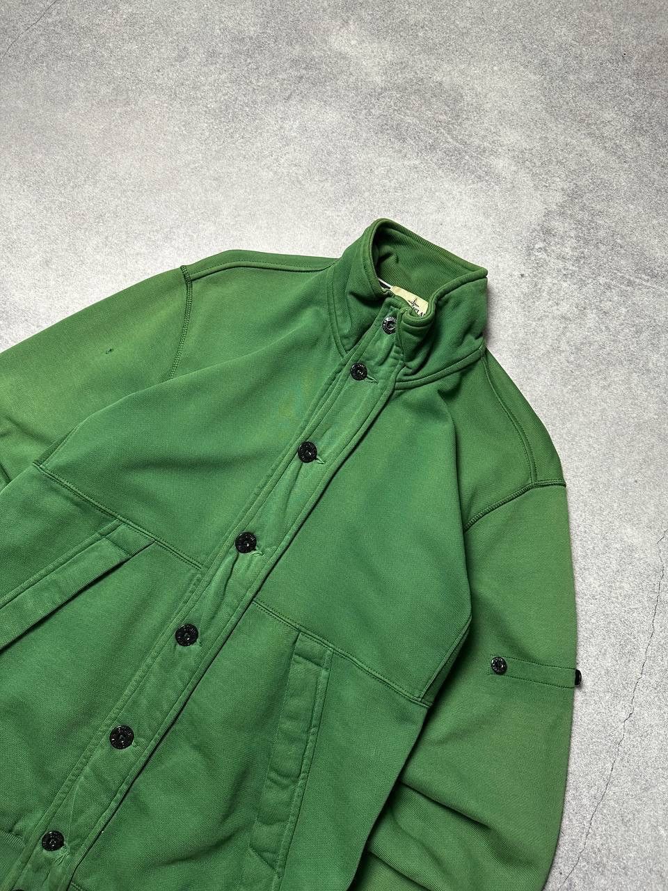 Massimo Osti × Stone Island Men’s Stone Island Button Up Cardigan Sweatshirt Size US M / EU 48-50 / 2 - 2 Thumbnail