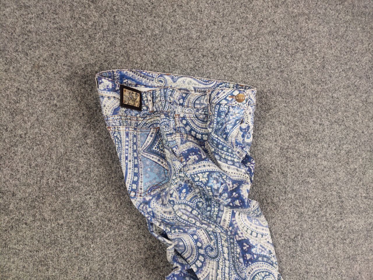 Etro Etro Milano Design Art Pattern Paisley Slim Fit Denim Jeans Size 30" / US 8 / IT 44 - 12 Thumbnail