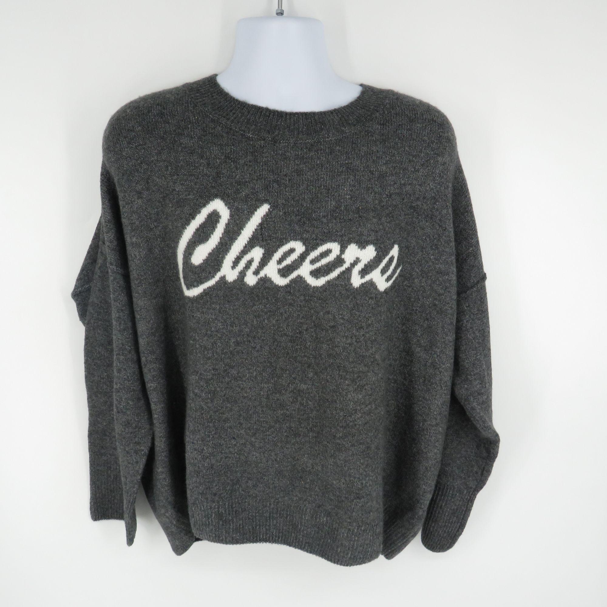 Vince Camuto Vince Camuto Women's Gray Holiday Sweater XL NWOT $79 Size XL / US 12-14 / IT 48-50 - 1 Thumbnail