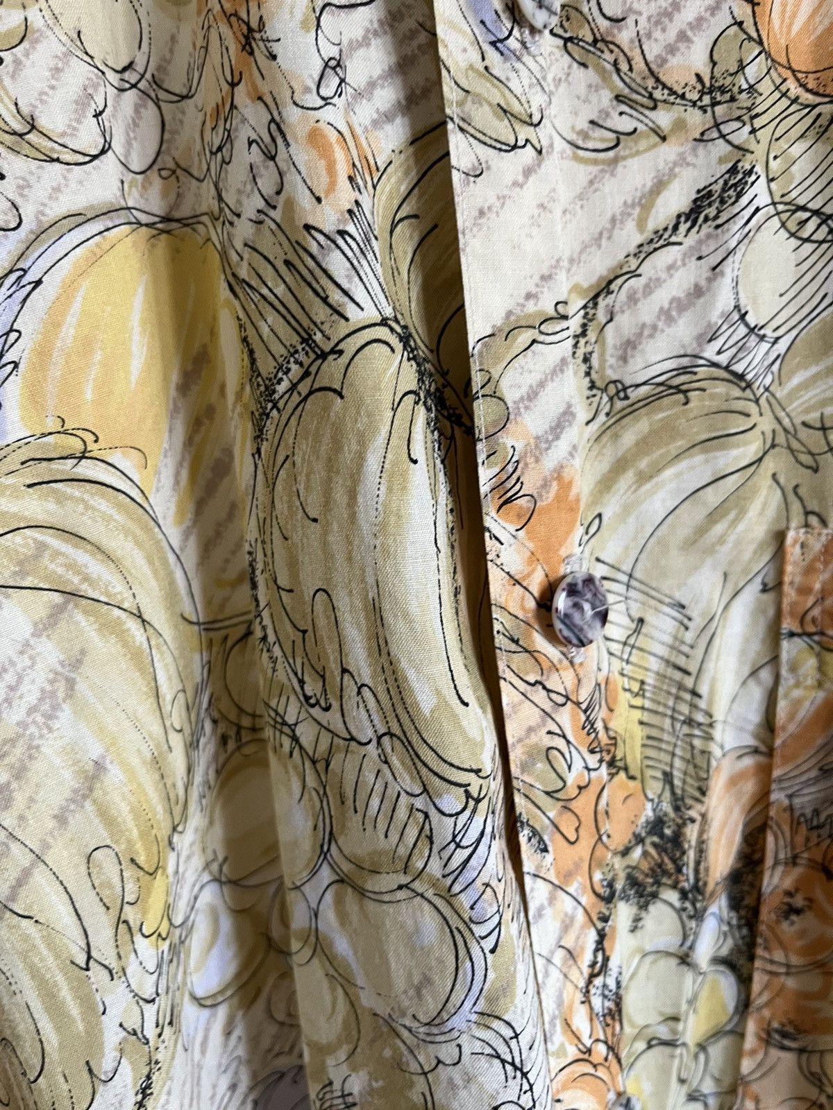 Japanese Brand × Vintage Silky Hawaiian Fruit Floral Button Up Shirt Cotton Korea Size US L / EU 52-54 / 3 - 3 Thumbnail