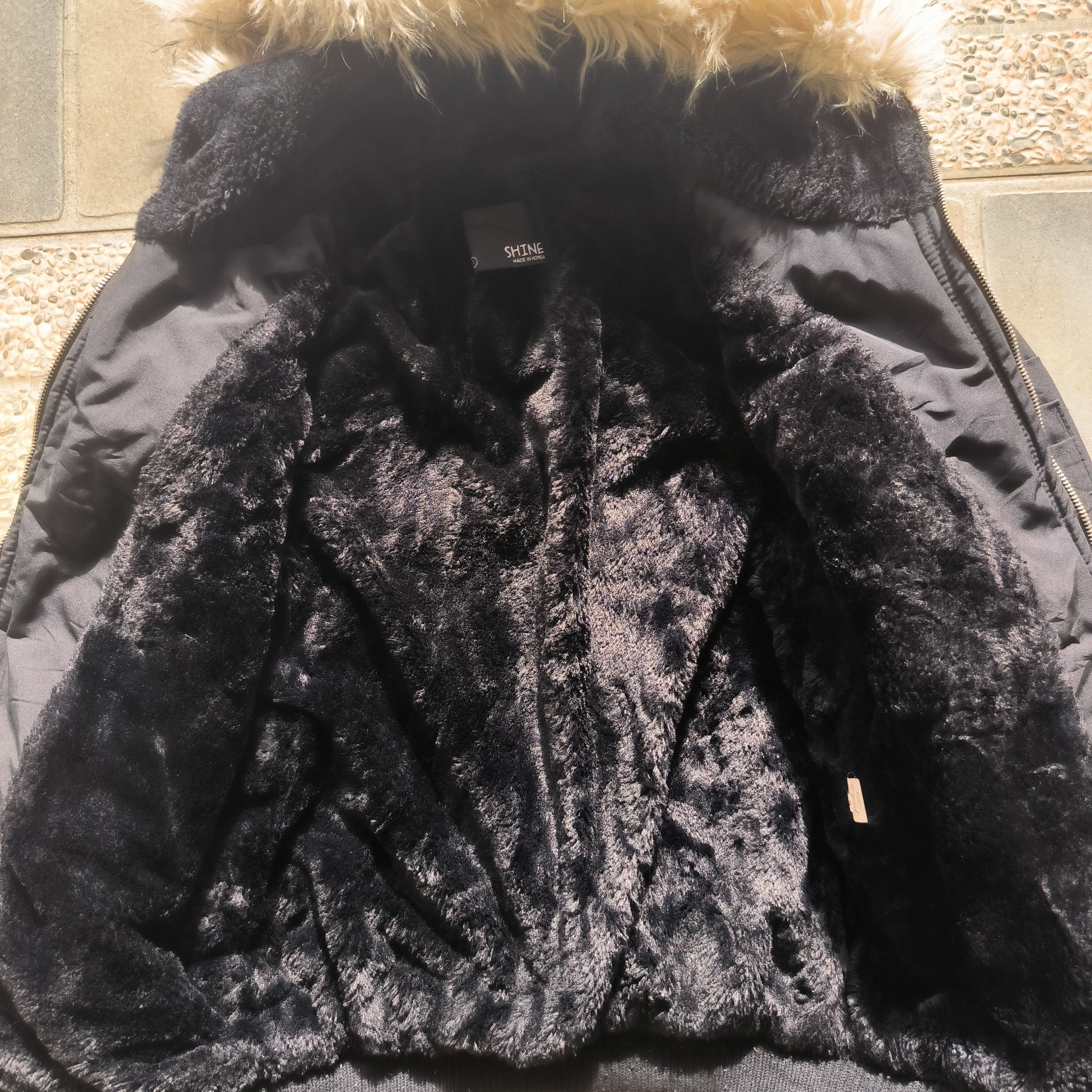 Japanese Brand Shine Fur Jacket Size US M / EU 48-50 / 2 - 6 Thumbnail