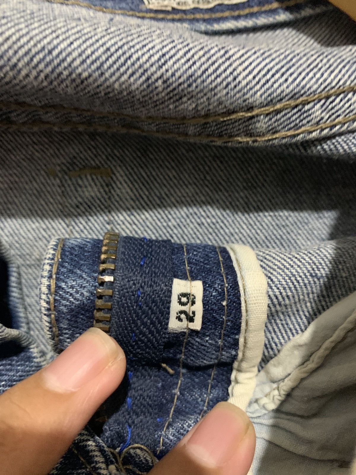 Lee Pants Denim Jeans Lee Rough Riders Vintage 80s Original Size US 30 / EU 46 - 7 Thumbnail