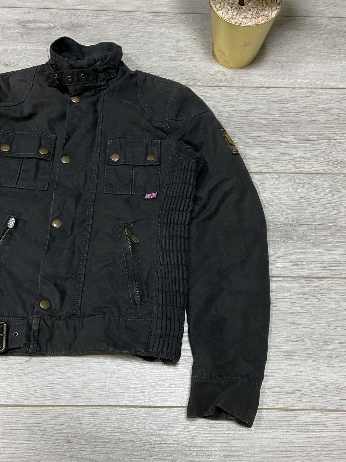 Belstaff Belstaff waxed gangster 1969 ra 18012 vintage zip jacket Size M / US 6-8 / IT 42-44 - 7 Thumbnail