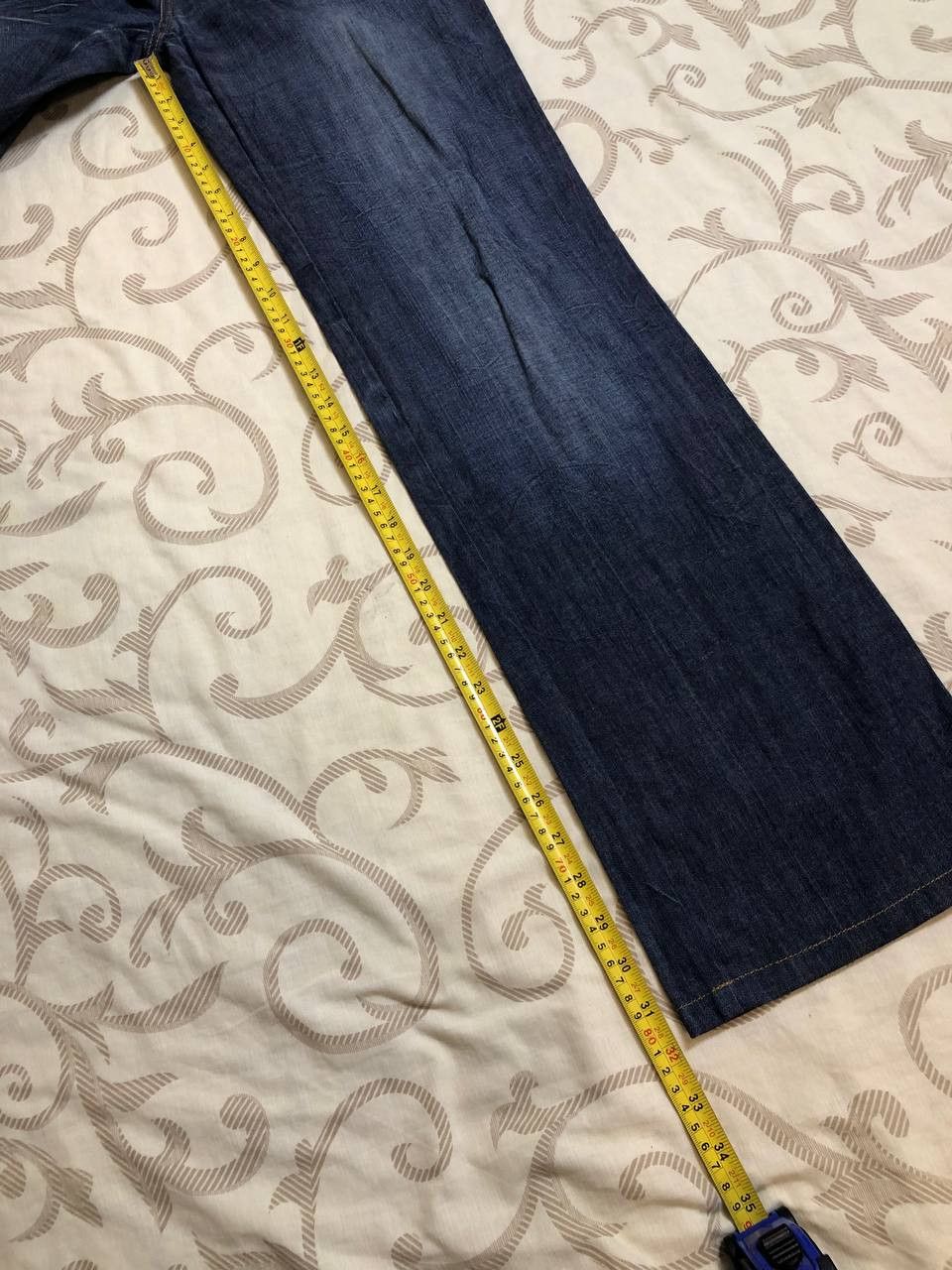 Moschino Vintage 90s Moschino Washed Denim Jeans Size 27" / US 4 / IT 40 - 9 Thumbnail