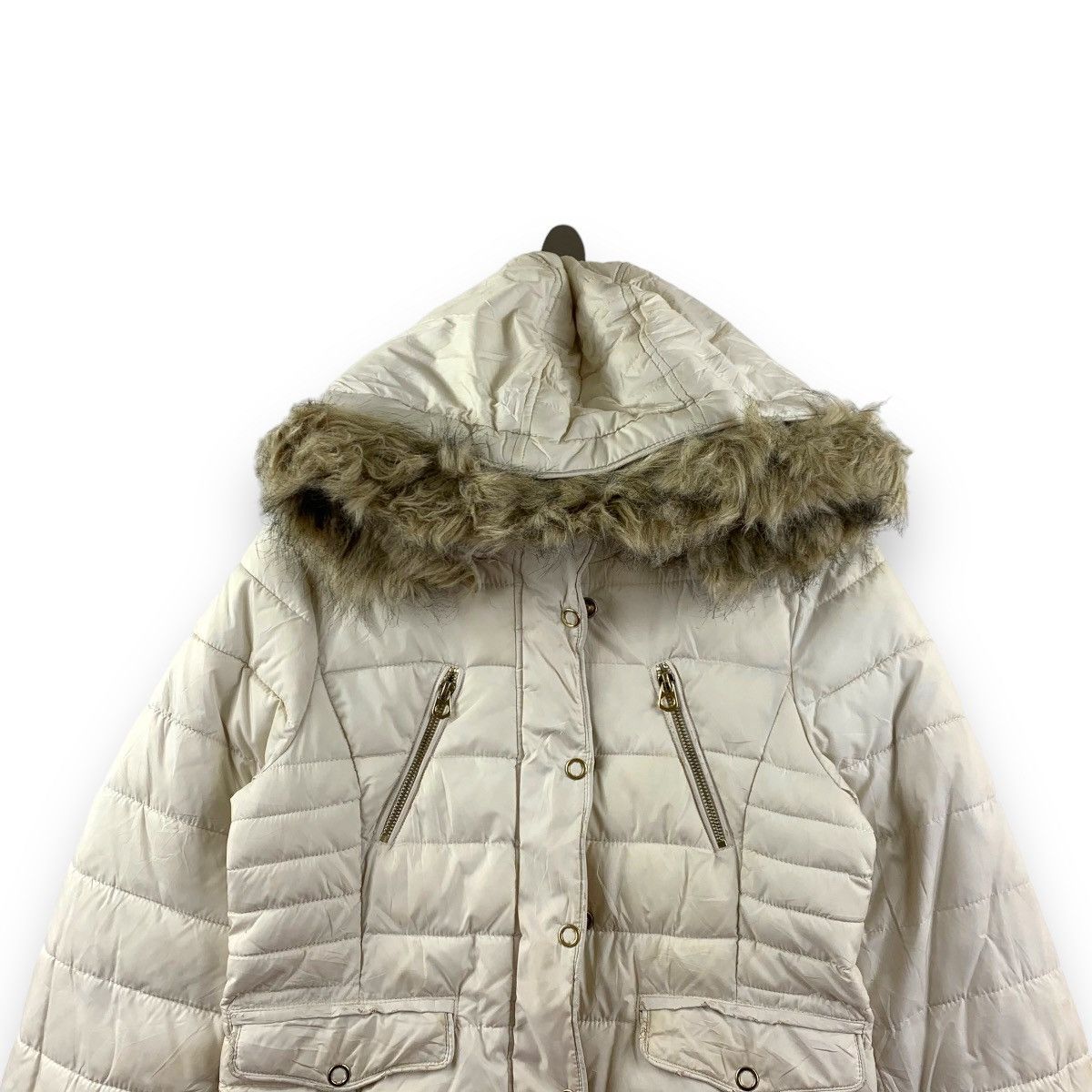 Zara ZARA Down Puffer Winter Faux Fur Parka Outdoor Jacket Size S / US 4 / IT 40 - 2 Thumbnail