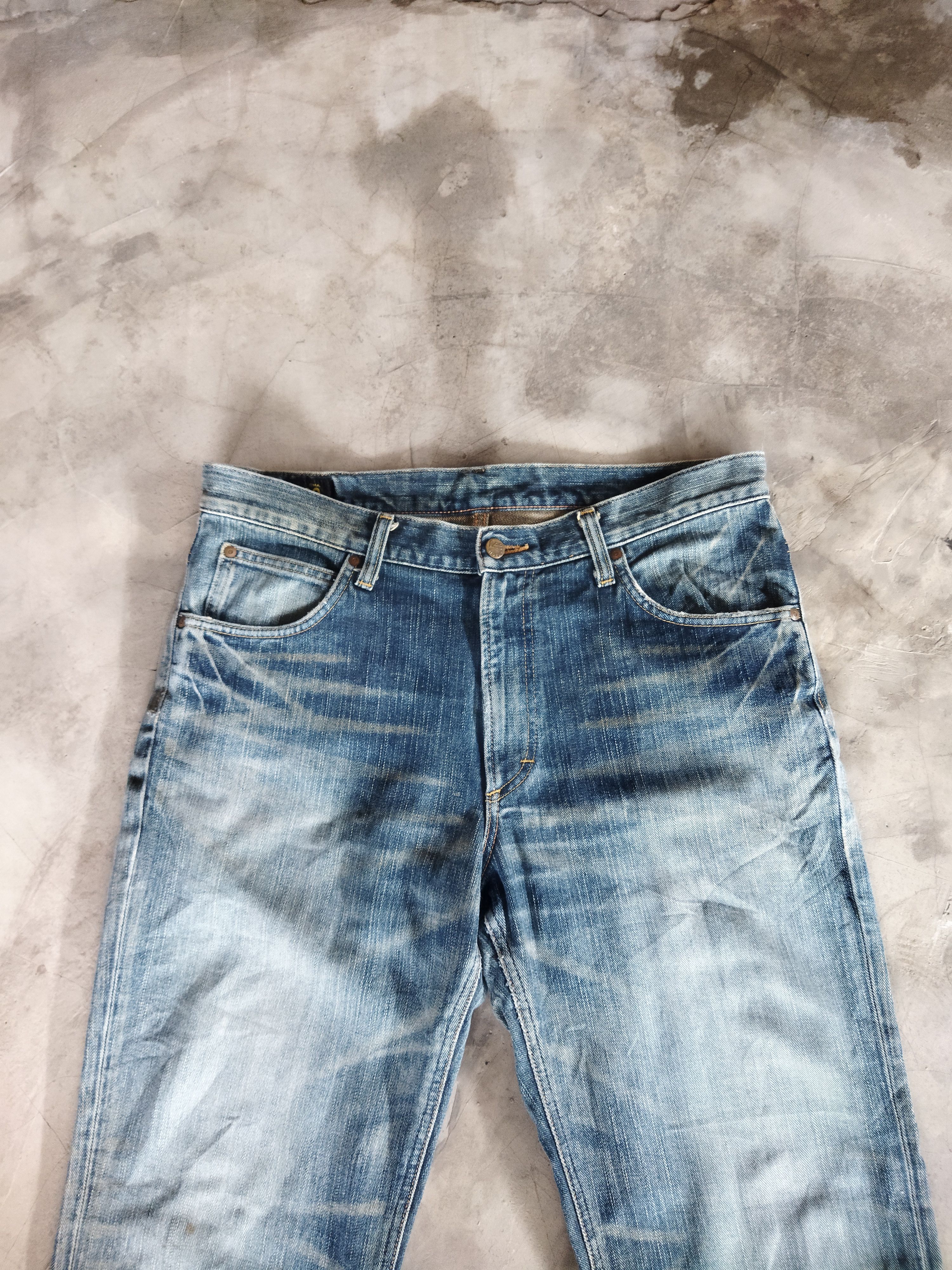 Lee × Vintage VINTAGE LEE RIDERS FADED BLUE JEANS PANTS Size US 36 / EU 52 - 2 Thumbnail