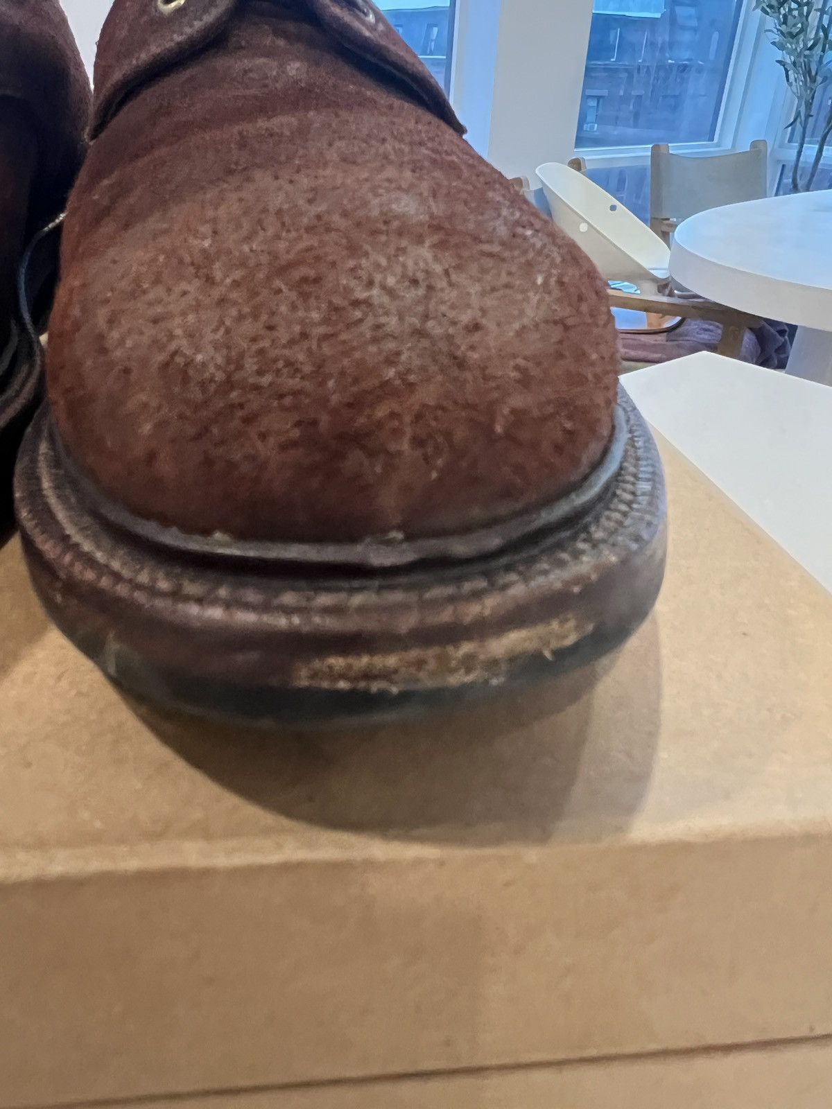 Grant Stone Grant Stone Edward Boot Dark Oak Roughout 11.5E Size US 11.5 / EU 44-45 - 7 Thumbnail