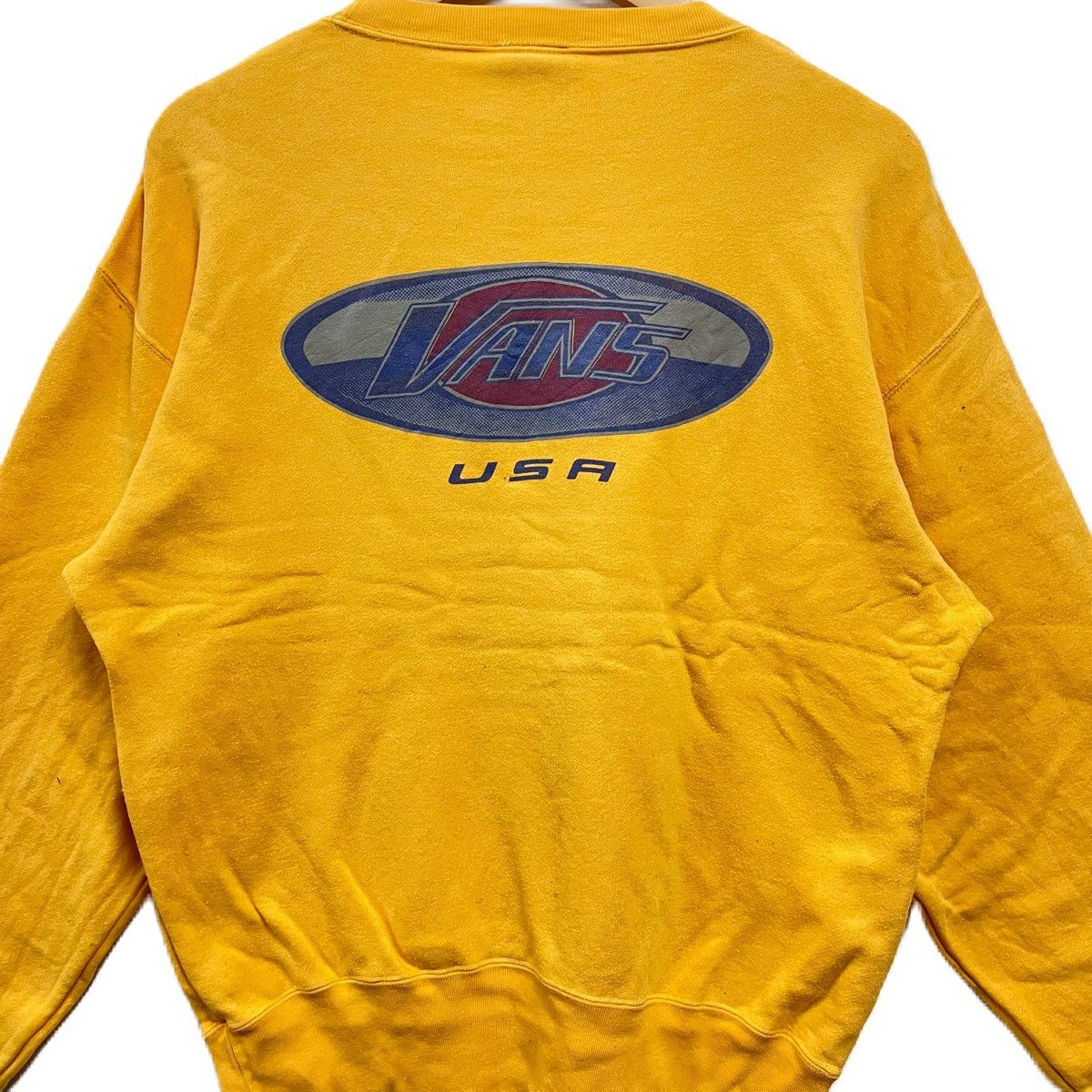 Vans Vintage 90s Vans Usa sweatshirt pullover Size US M / EU 48-50 / 2 - 3 Thumbnail