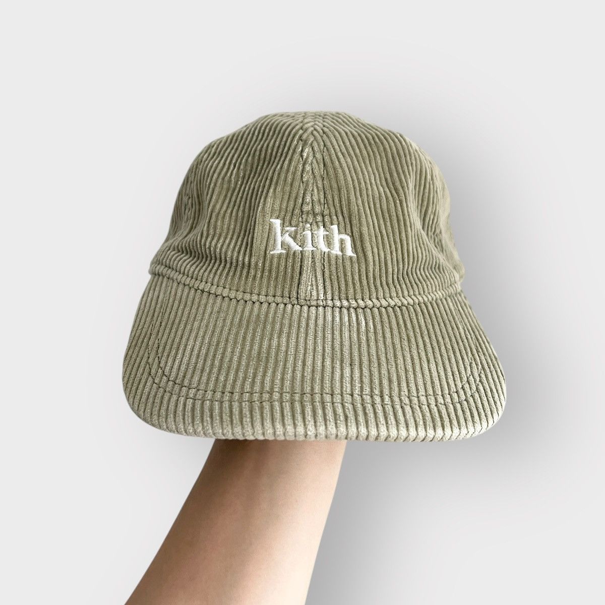 Kith × New Era STEAL! KITH Logo Corduroy Hat in Green Size ONE SIZE - 1 Thumbnail