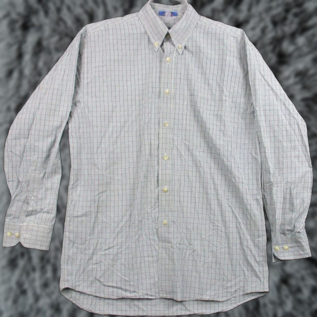 Pendleton VINTAGE Pendleton Shirt Medium Blue Plaid Made in Hong Kong Size US M / EU 48-50 / 2 - 1 Thumbnail