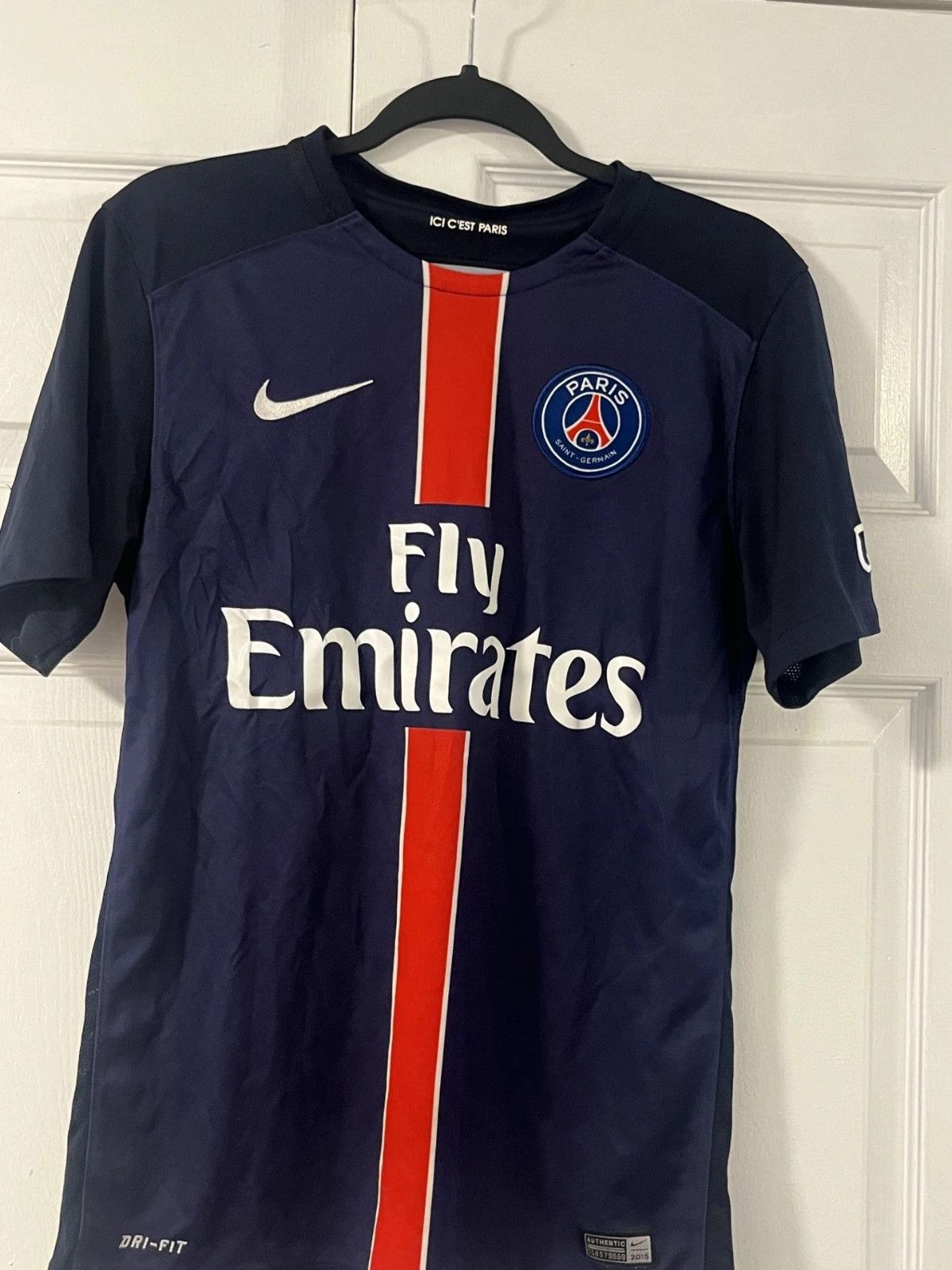 Nike Nike PSG Authentic Home Jersey – 2015/16 Season Small Size US S / EU 44-46 / 1 - 2 Thumbnail