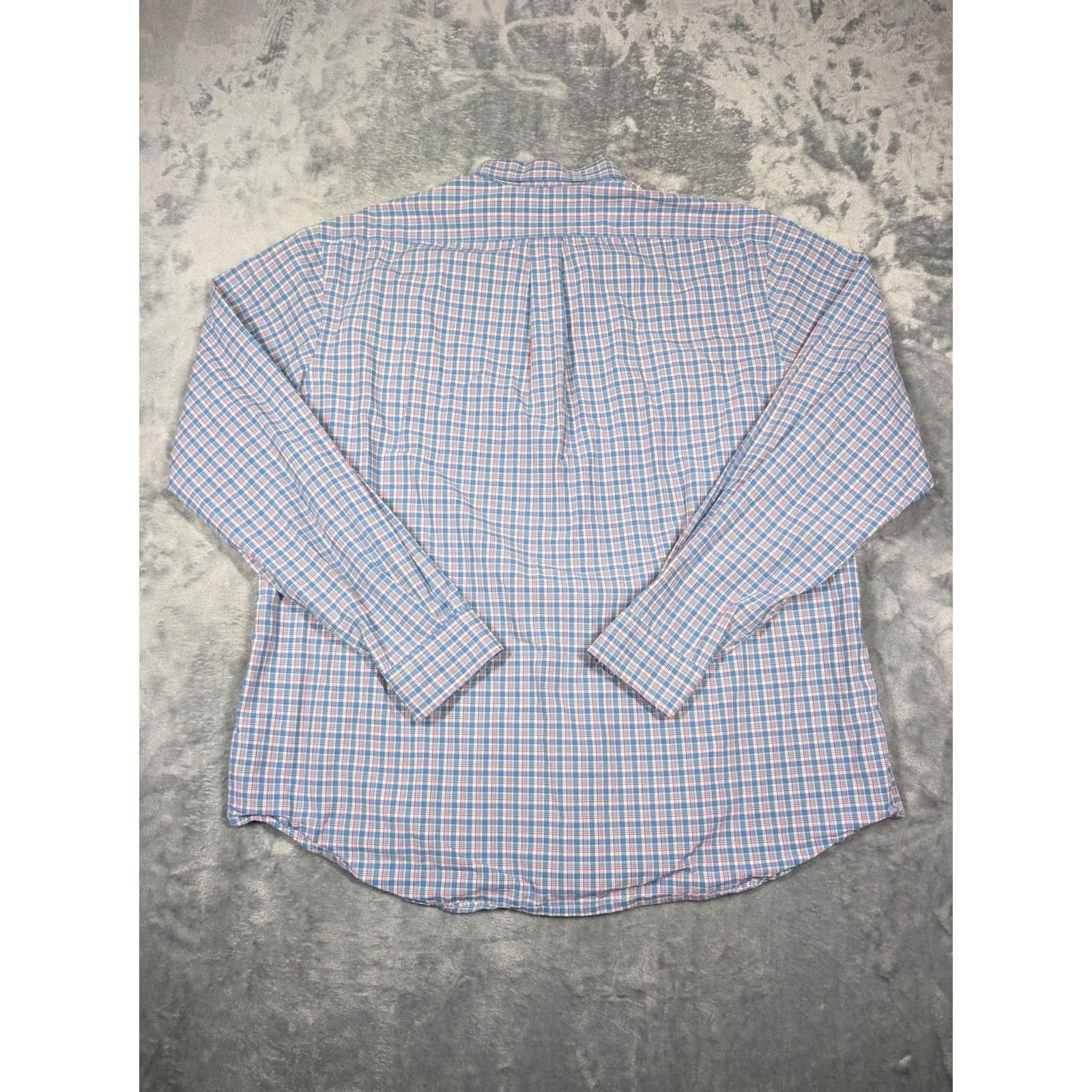 Ralph Lauren Ralph Lauren Shirt Mens 2XL Blue Pink Plaid Button-Down Long Sleeve Pony Logo Size US XXL / EU 58 / 5 - 6 Thumbnail