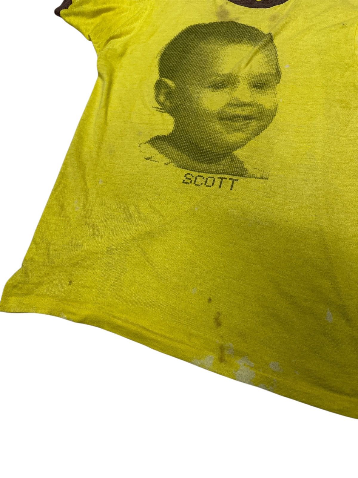 Vintage Vintage Tee 7os Scoot Ringer Distress .. Size US M / EU 48-50 / 2 - 5 Thumbnail