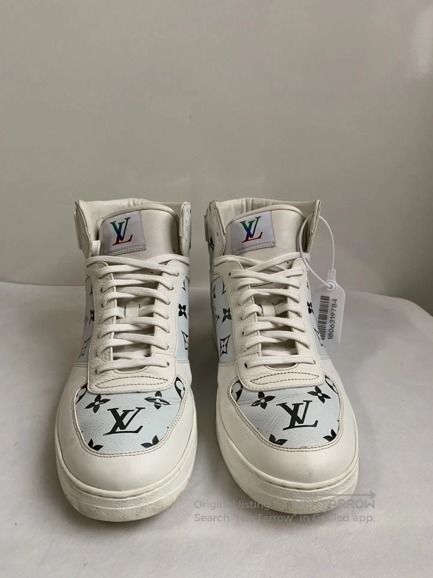 Louis Vuitton Louis Vuitton White Monogram High. Size US 9 / EU 42 - 2 Thumbnail