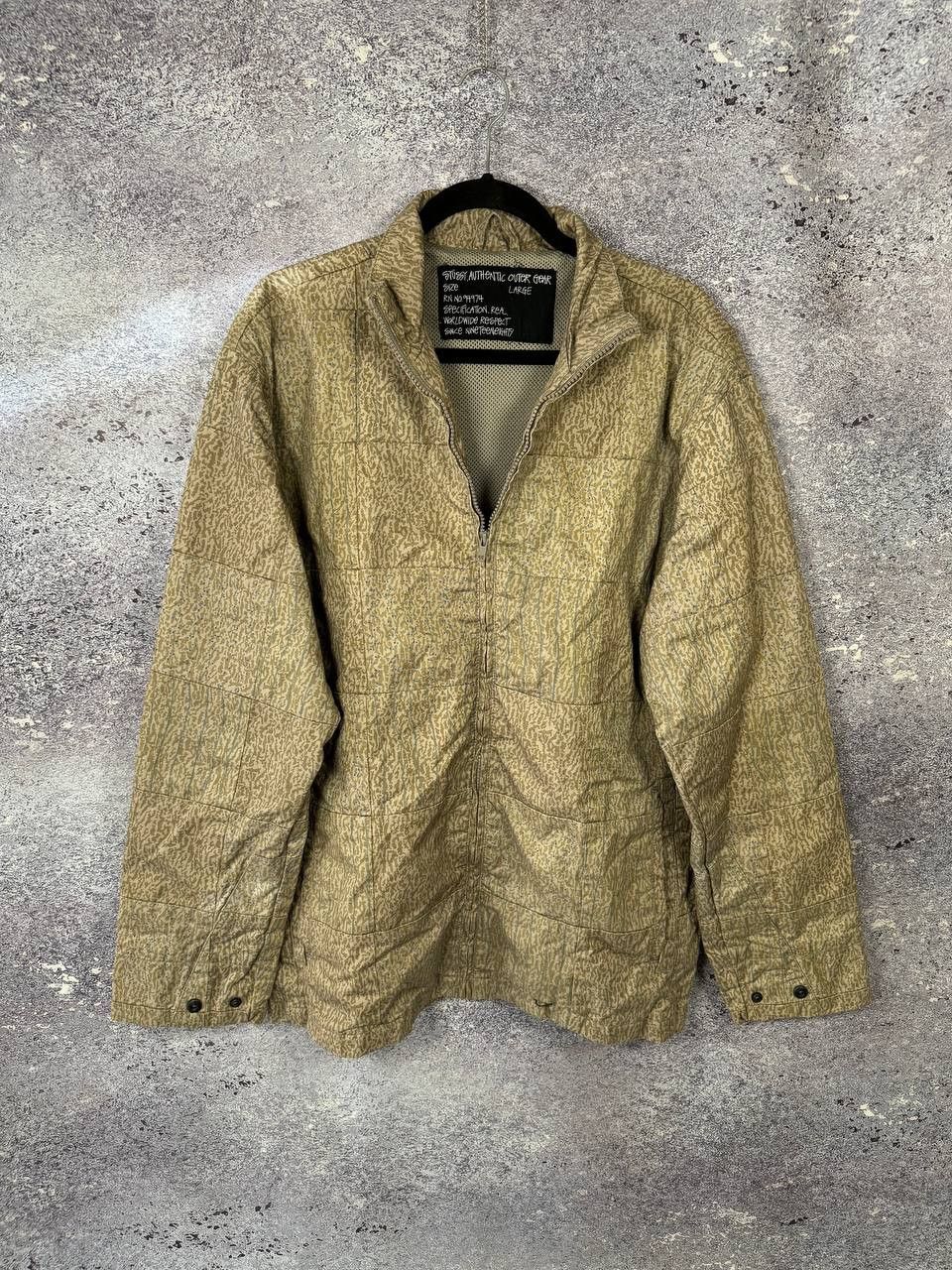 Stussy 🔥90's STUSSY VINTAGE MILITARY CAMO JACKET Y2K LARGE Size US L / EU 52-54 / 3 - 1 Thumbnail