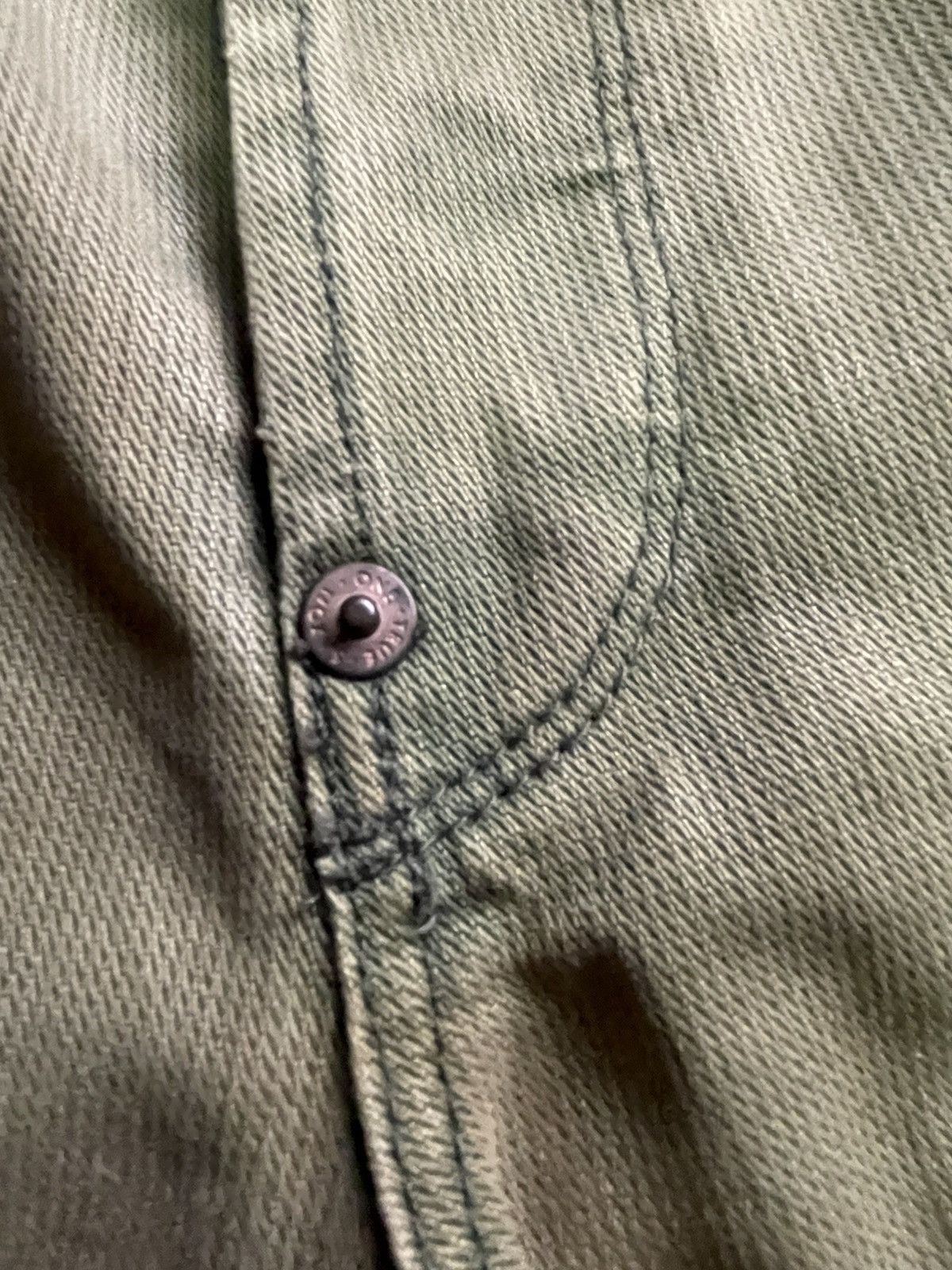 Designer × Vintage Vintage One True Saxon Denim Size US 34 / EU 50 - 24 Thumbnail