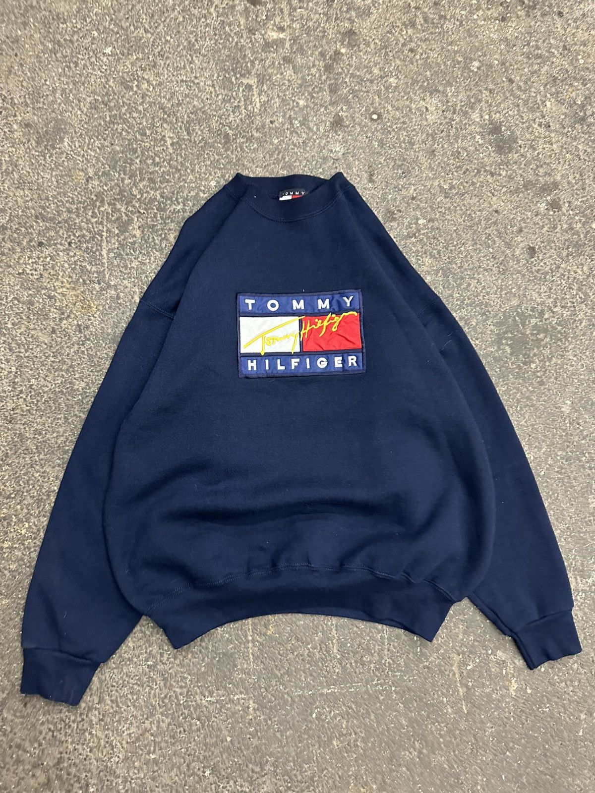 Tommy Hilfiger × Vintage Y2K Tommy Hilfiger crewneck Size US XL / EU 56 / 4 - 2 Thumbnail