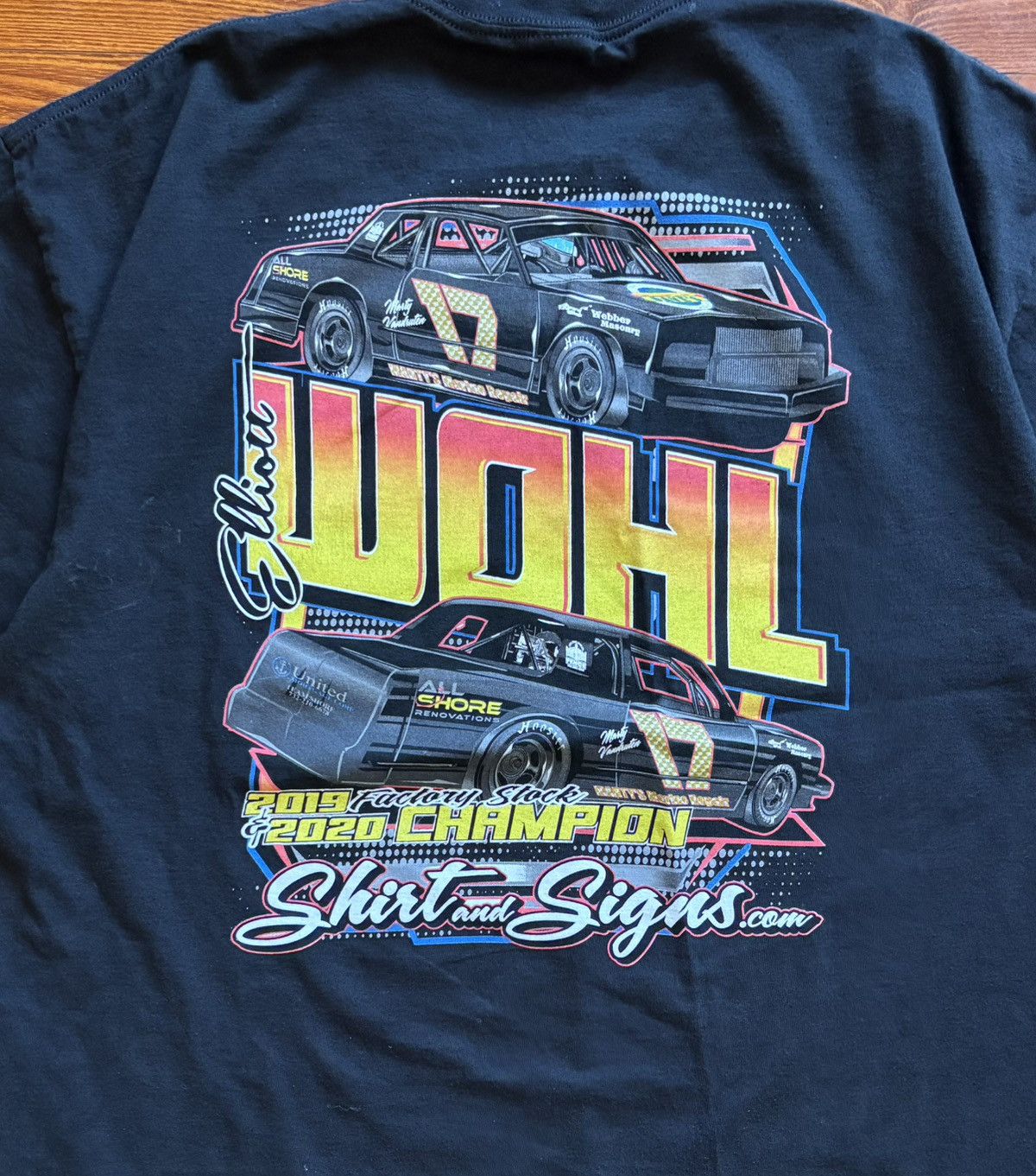 NASCAR 2XL- Y2K Double Sided Graphic Racing Tee Size US XL / EU 56 / 4 - 5 Thumbnail