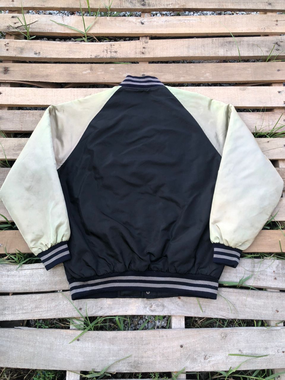 Japanese Brand Vintage Hot Scoop Satin Varsity Jacket Size US L / EU 52-54 / 3 - 2 Thumbnail