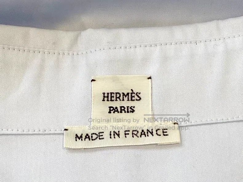 Hermes Hermes Blue embroidered shirt Size XS / US 0-2 / IT 36-38 - 5 Thumbnail