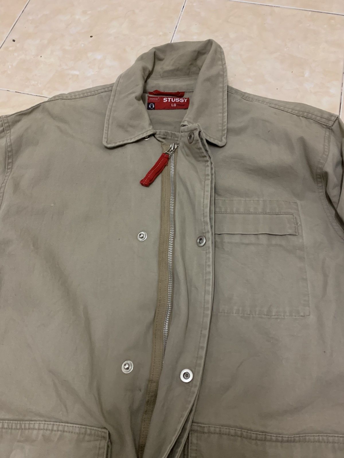 Stussy Jaket stussy vintage Size US L / EU 52-54 / 3 - 6 Thumbnail