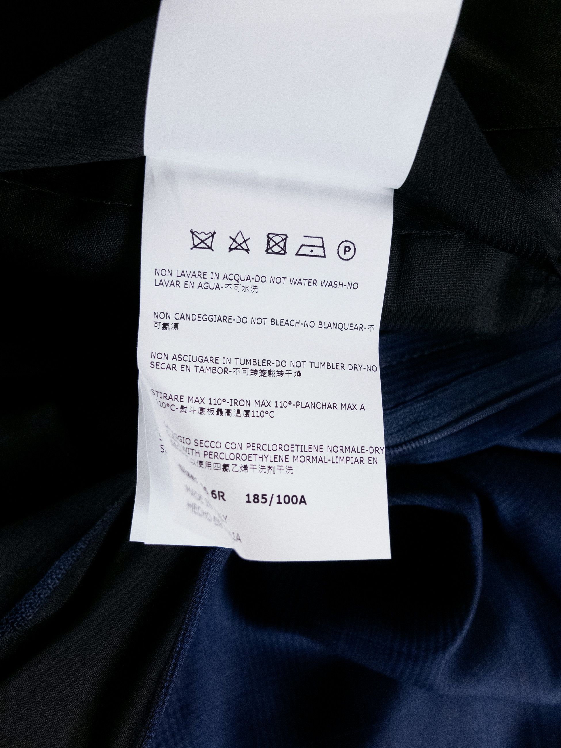 Corneliani CORNELIANI blue glenplaid wool pants Size 40 US / 56 IT Size US 40 / EU 56 - 6 Thumbnail