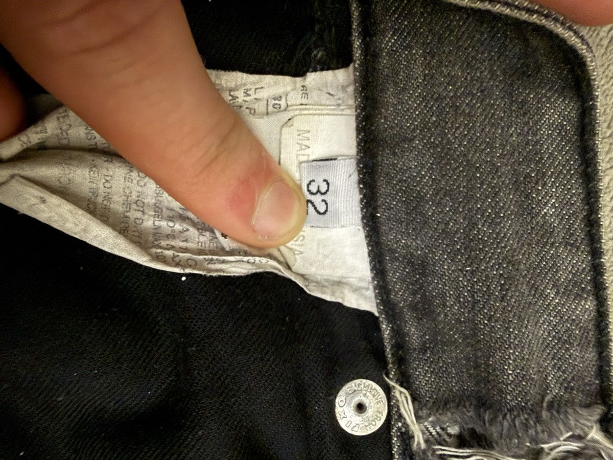 Raf by Raf Simons RAF Simons two tone stitched denim Size US 30 / EU 46 - 17 Thumbnail