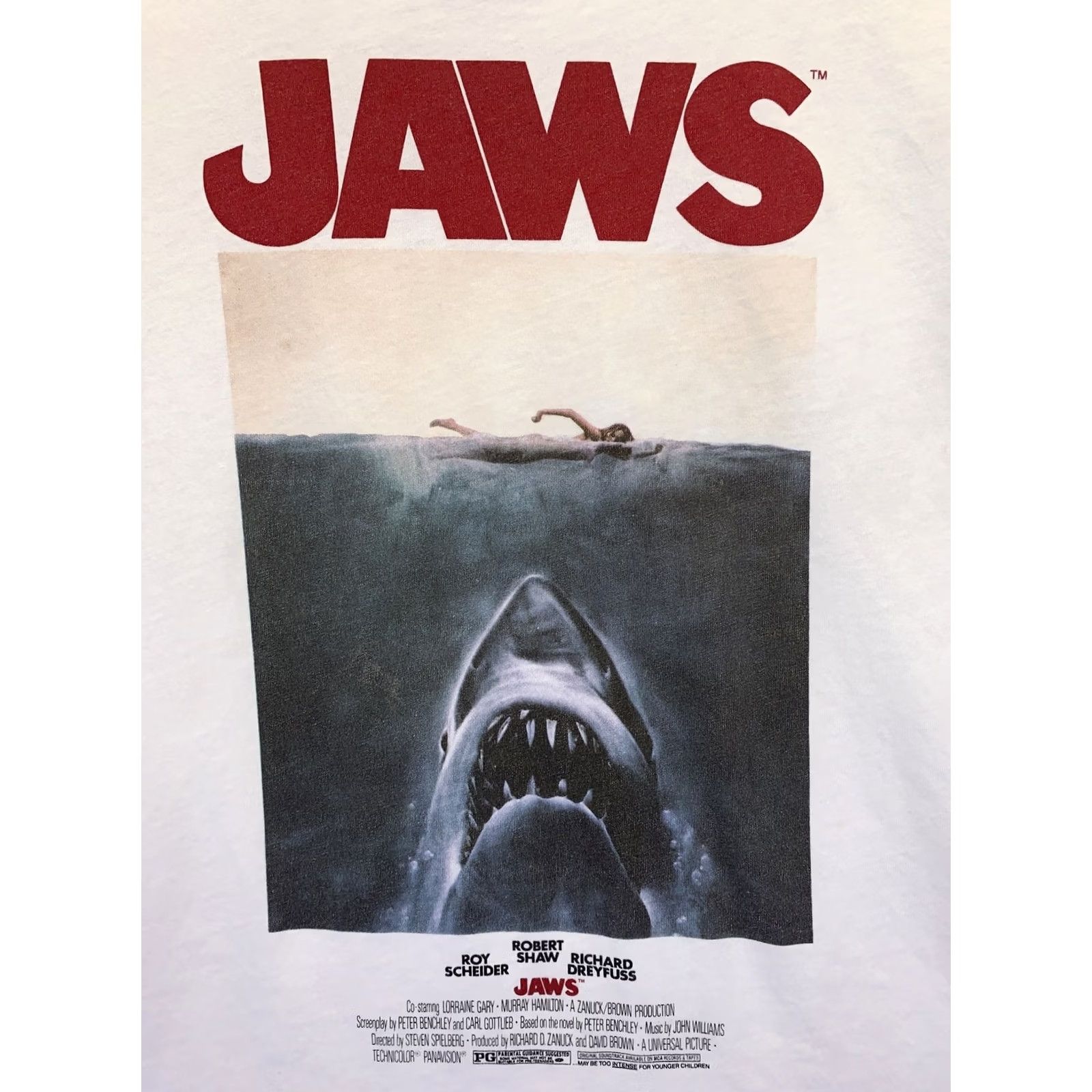 H&M VINTAGE Jaws GraphicT Shirt Womens Size S H & M 90s Repo Single Stitch-5827 Size S / US 4 / IT 40 - 2 Thumbnail
