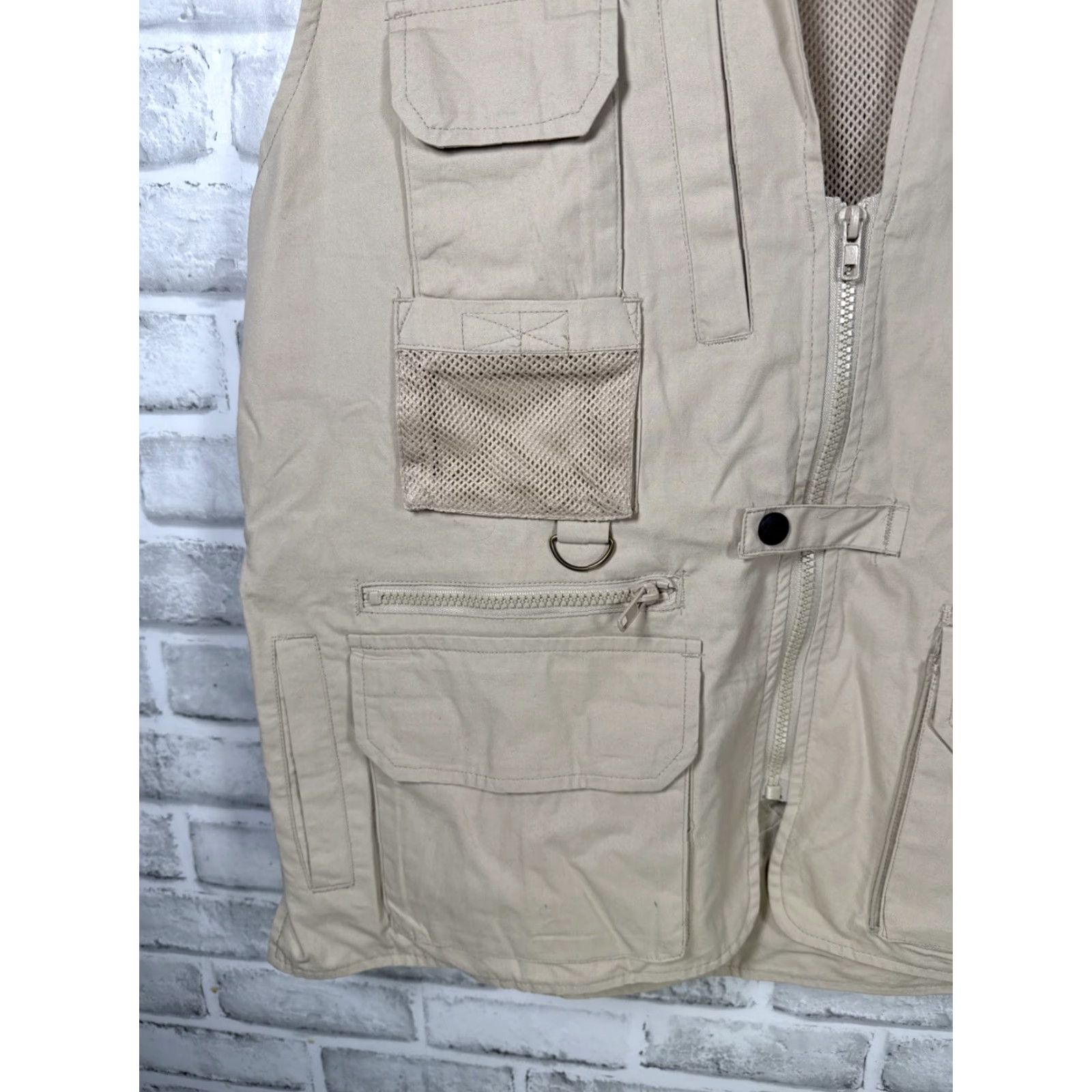 Vintage VINTAGE FOXFIRE Beige Safari Style Vest Mens L Size US L / EU 52-54 / 3 - 5 Thumbnail