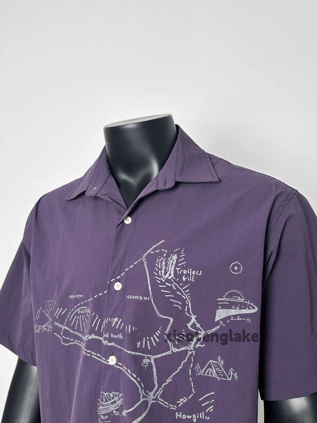 Vintage Utility skate hiphop loose yuppie pattern outdoor shirt Size US M / EU 48-50 / 2 - 3 Thumbnail