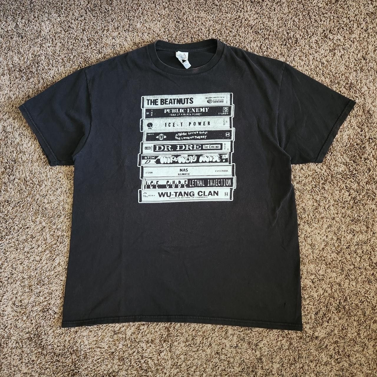Rap Tees Old School Hip Hop Rap Tee Vintage Dr. Dre Ice Cube WuTang Size US XL / EU 56 / 4 - 1 Thumbnail