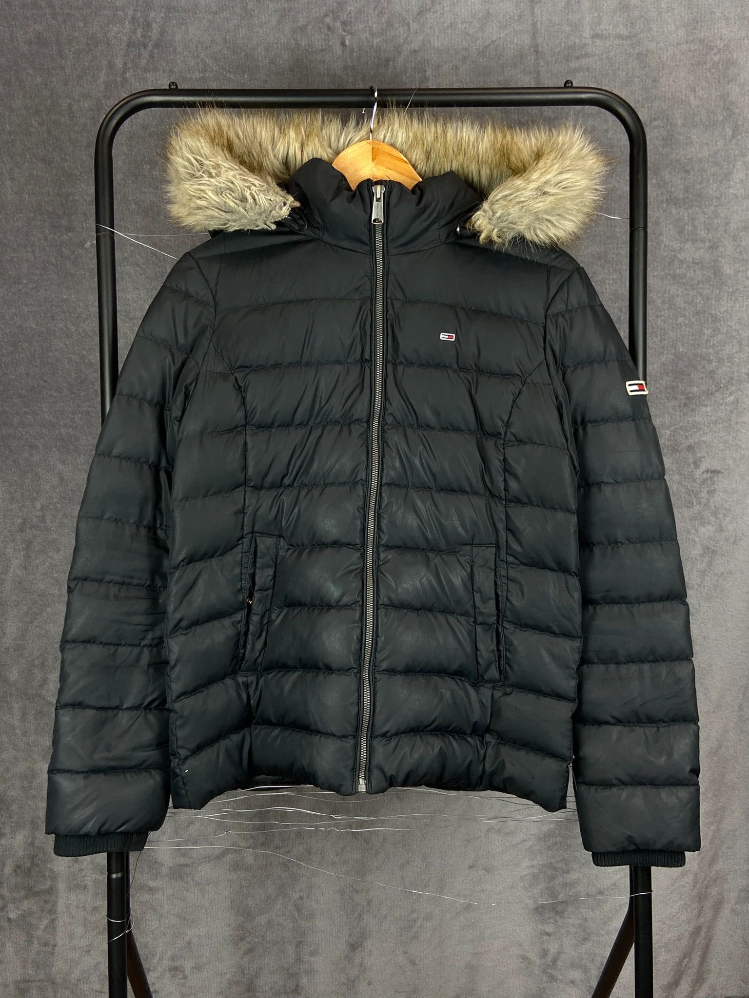 Tommy Hilfiger Tommy Hilfiger Black Jacket M Vintage Streetwear Size US M / EU 48-50 / 2 - 1 Thumbnail