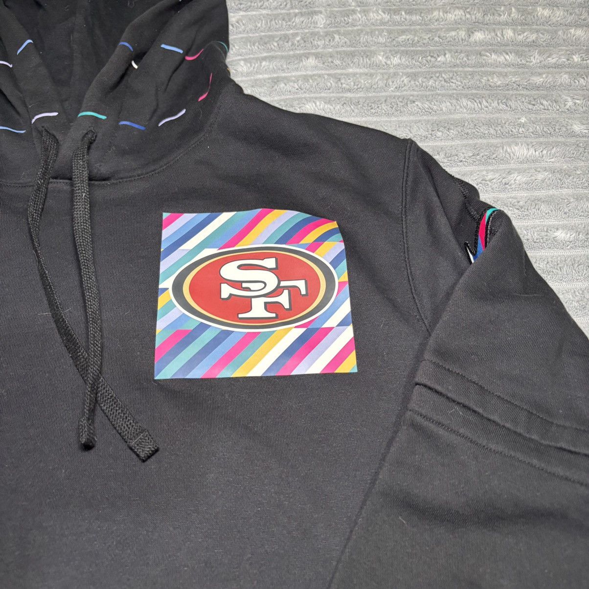 Nike NIKE San Francisco 49ers 2023 Crucial Catch Therma Pullover Size US S / EU 44-46 / 1 - 3 Thumbnail